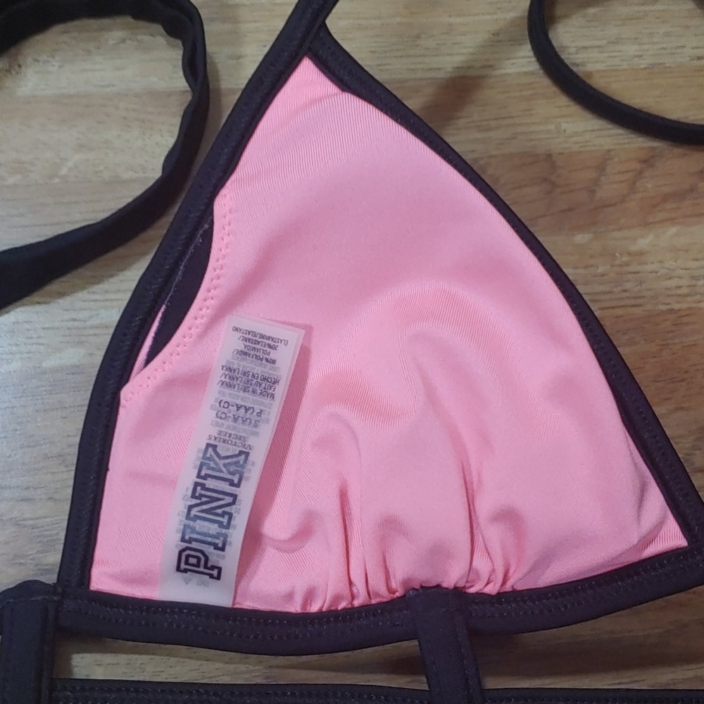 PINK Victoria's Secret Caged Bikini Top S NWOT - Picture 9 of 11